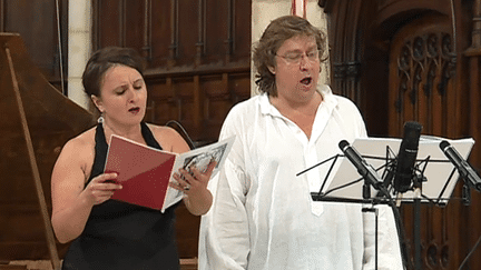 Elisabeth Fernandez et Alexis Vassiliev interprètent "Stabat Mater" à Sainte-Foy-La-Grande
 (France 3/ Culturebox)