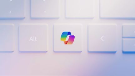 La nouvelle touche Copilot dédiée à l'assistant intelligent de Microsoft sur les nouveaux claviers PC pour Windows. (Image extraite de la vidéo officielle de Microsoft sur YouTube) (MICROSOFT /YOUTUBE)