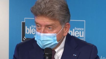 Le préfet du Nord, Michel Lalande, invité sur France Bleu Nord le 28 septembre 2020. (FRANCE BLEU / RADIOFRANCE)