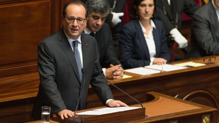 &nbsp; (François Hollande avec annoncé l'élargissement de la déchéance de nationalité le 16 novembre au Congrès © WITT/SIPA)