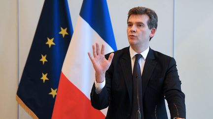 Arnaud Montebourg, le 26 avril 2013. (PIERRE ANDRIEU / AFP)