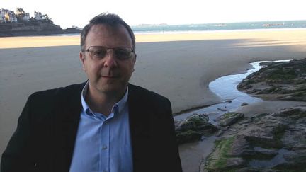 &nbsp; (Franck Zal, docteur en biologie marine et PDG-fondateur d'Hémarina  © Mikaël Roparz / RF)