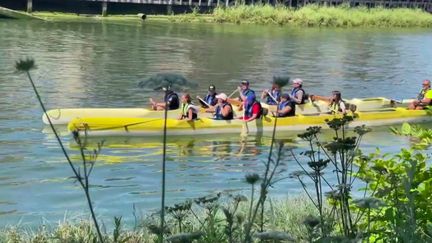 La baie de Somme réserve aussi de belles surprises, comme une balade au cœur de la nature en pirogue.&nbsp;L'occasion de découvrir des espèces animales et végétales. (FRANCE 3)