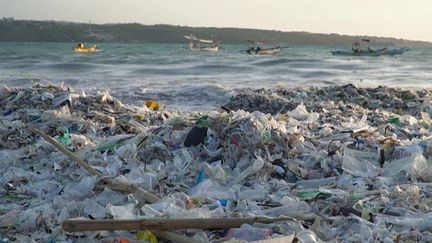 Indonésie : à Bali, les plages croulent sous les déchets (France 2)