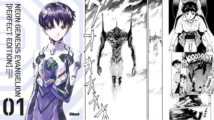 Neon Genesis Evangelion, Perfect Edition, de Yoshiyuki Sadamoto (Glénat). (© YOSHIYUKI SADAMOTO . GAINAX / KADOKAWA LTD. / GLÉNAT)