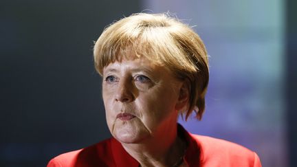 La chanceli&egrave;re Angela Merkel &agrave; Berlin (Allemagne), le 12 mai 2016. (HANNIBAL HANSCHKE / AFP)