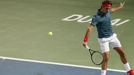 Roger Federer appliqué (KARIM SAHIB / AFP)