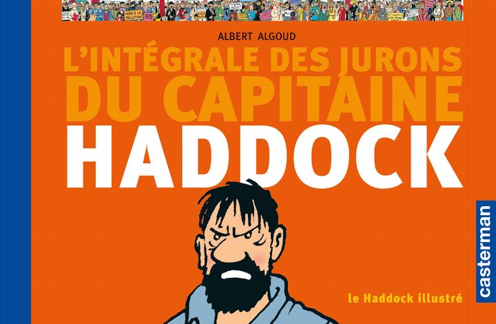 Couverture&nbsp; "Le Haddock illustré, l'intégrale des jurons du Capitaine Haddock (CASTERMAN)