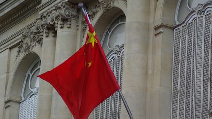 L'ambassade de Chine à Paris. (NATHANAEL CHARBONNIER / RADIO FRANCE)