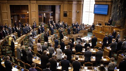 Le parlement danois.&nbsp; (Nils Meilvang)