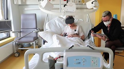 Santé : un voyage virtuel depuis son lit d’hôpital