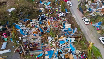 Cyclone Chido à Mayotte : les dégâts vus du ciel