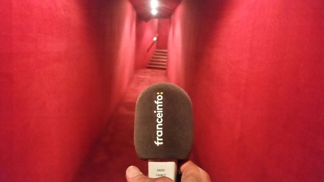 Quatrième étape&nbsp;: cinéma Le Bretagne, boulevard du Montparnasse (6e) (Radio France / Benjamin Illy)