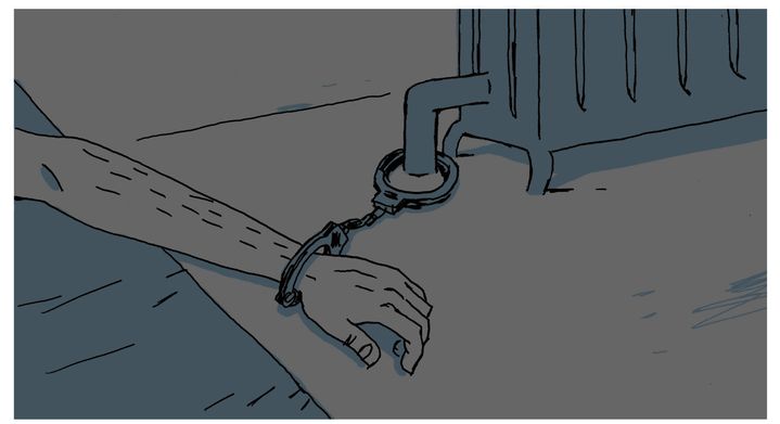 "S'enfuir" Guy Delisle, détail page 134
 (Guy Delisle / Dargaud)