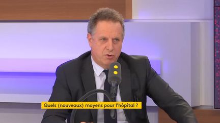 Nicolas Revel,&nbsp;directeur général de l’Assurance maladie. (DAILYMOTION / FRANCETV INFO)