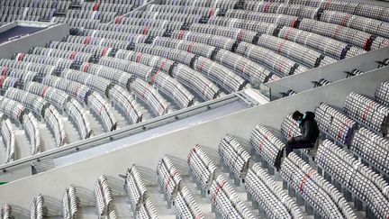 Le Stade de Toulouse (TFC) lors d'une rencontre de Coupe de France, le 20 janvier 2021.  (FR?D?RIC SCHEIBER / HANS LUCAS)