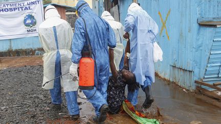  (Un cas suspect d'Ebola à Monrovia au Libéria © Maxppp)