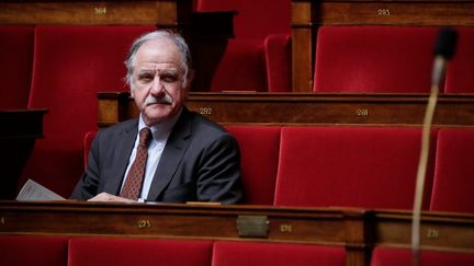 Le député écologiste Noël Mamère à l'Assemblée nationale, le 27 avril 2016. (MAXPPP)