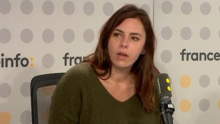 Me Virginie Leroy, avocate de la famille de Samuel Paty, invitée de franceinfo le 9 décembre 2023 (FRANCEINFO / RADIO FRANCE)