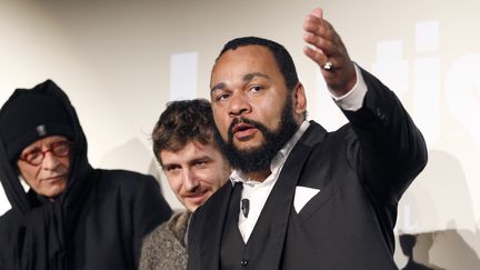 Dieudonn&eacute;, le 15 janvier 2012, &agrave; Paris. (PATRICK KOVARIK / AFP)