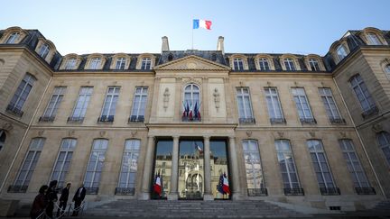 Le Palais de l'Elysée, le 14 novembre 2018. (LUDOVIC MARIN / AFP)