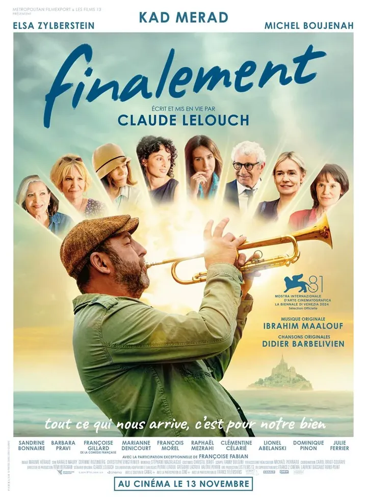 L'affiche de "Finalement" de Claude Lelouch (2024). (METROPOLITAN FILMEXPORT)