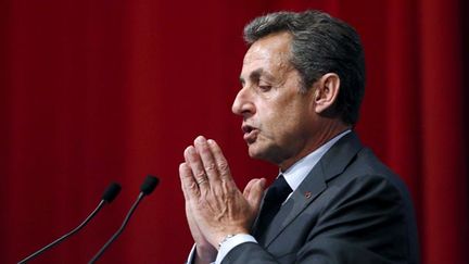 &nbsp; (Nicolas Sarkozy lors d'un déplacement en Belgique. © REUTERS/Francois Lenoir)