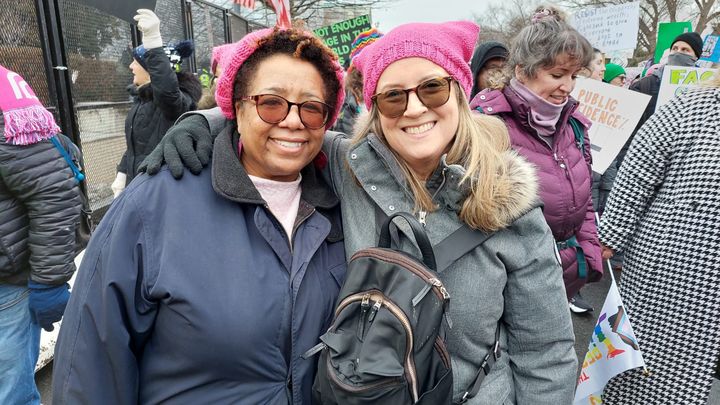 Lori et Mary pendant la 