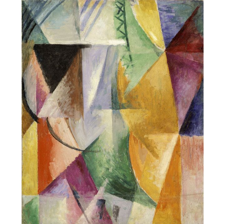 Robert Delaunay, "Une Fenêtre", avril-décembre 1912, Paris, Musée national d'art moderne - Centre Georges Pompidou
 (Centre Pompidou, MNAM-CCI, Dist. RMN-Grand Palais / Droits réservés)