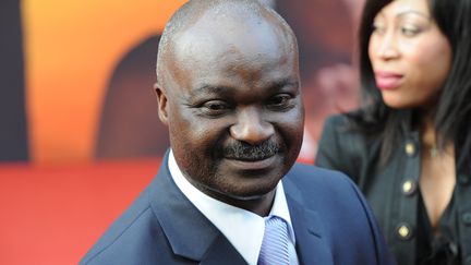 L'ancien international camerounais Roger Milla (FRANCOIS XAVIER MARIT / AFP)