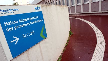 La Maison départementale des personnes handicapées, à Nanterre (Hauts-de-Seine) le 11 février 2020 (BRUNO LEVESQUE / MAXPPP)