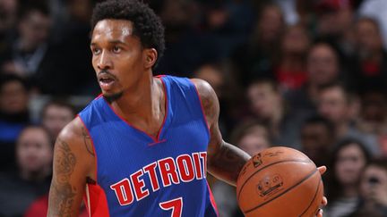 Le joueur de Detroit, Brandon Jennings