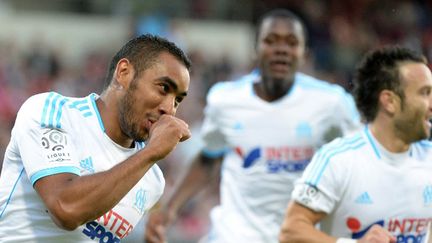 Dimitri Payet et Mathieu Valbuena (OM) (DAMIEN MEYER / AFP)