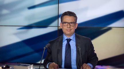 Le journaliste Frédéric Haziza à Paris le 14 mai 2013. (MARTIN BUREAU / AFP)