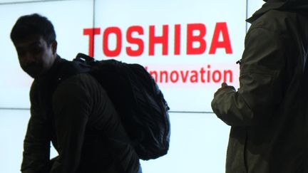 Le siège de Toshiba, à Tokyo, le 27 décembre 2016 (KAZUHIRO NOGI / AFP)