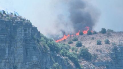 Incendies en Ardèche : 900 hectares ont déjà brûlé, le feu continue de progresser