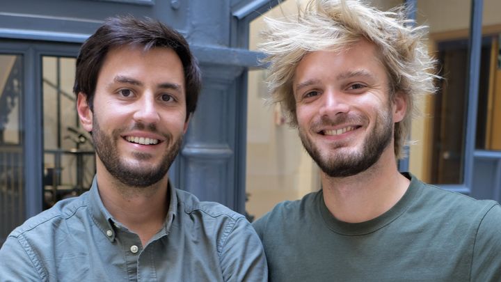 Les deux co-fondateurs de la startup.&nbsp; (BONJOUR FRED)