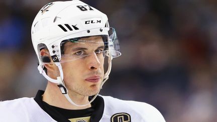 La star des Pittsburgh Penguins Sidney Crosby  (MADDIE MEYER / GETTY IMAGES NORTH AMERICA)