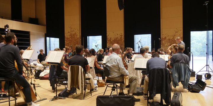 Répétitions de l'Orchestre de chambre de Paris, septembre 2018.
 (LCA/Culturebox)