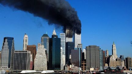 Les Twins Towers du World Trade Center, à New York, lors des attentats du 11 septembre 2001. (AFP - Henny Ray Abrams)