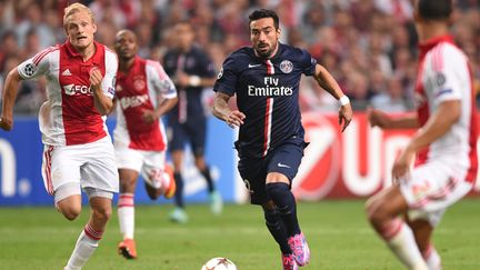 En septembre dernier, pour leur première rencontre officielle, les deux équipes s'étaient quittées sur le score d'1-1. (EMMANUEL DUNAND / AFP)