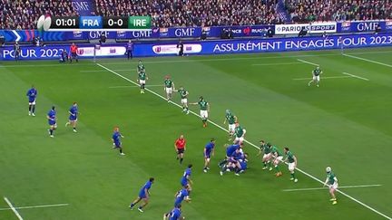 Rugby : le XV de France bat l'Irlande et rêve en grand