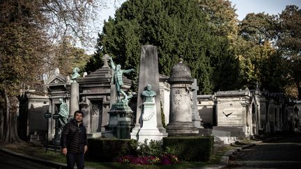 Le cimetière du Père-Lachaise attire de nombreux touristes et curieux chaque année (PHILIPPE LOPEZ / AFP)