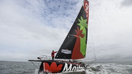 Yannick Bestaven (Maitre Coq) le 7 octobre dernier. (SEBASTIEN SALOM-GOMIS / AFP)