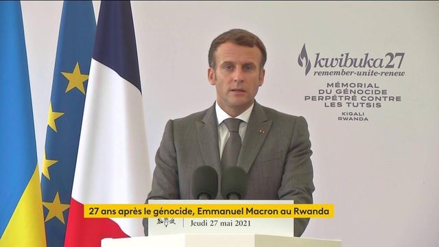 VIDEO. La France "n'a pas été complice" du génocide rwandais, déclare Emmanuel Macron