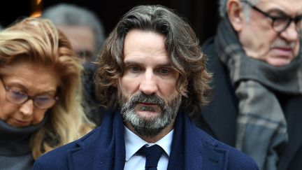 Frédéric Beigbeder, le 1er février 2019 à Paris. (ALAIN JOCARD / AFP)