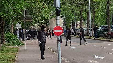 Violences dans le quartier des Gresilles à Dijon (VINCENT LINDENEHER / MAXPPP)