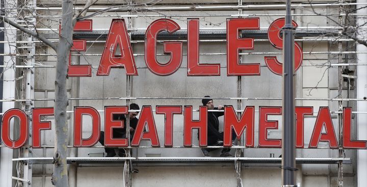 &nbsp;&nbsp;Lors du passage des Eagles of Death Metal à l'Olympia, à Paris, le 16 février 2016.&nbsp;&nbsp; (GONZALO FUENTES / REUTERS)