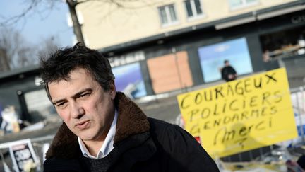 Le chroniqueur de Charlie Hebdo, Patrick Pelloux, le 23 janvier 2015 &agrave; Paris. (STEPHANE DE SAKUTIN / AFP)