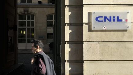 Logo de la CNIL à Paris (8/10/2010) (AFP / Etienne Laurent)